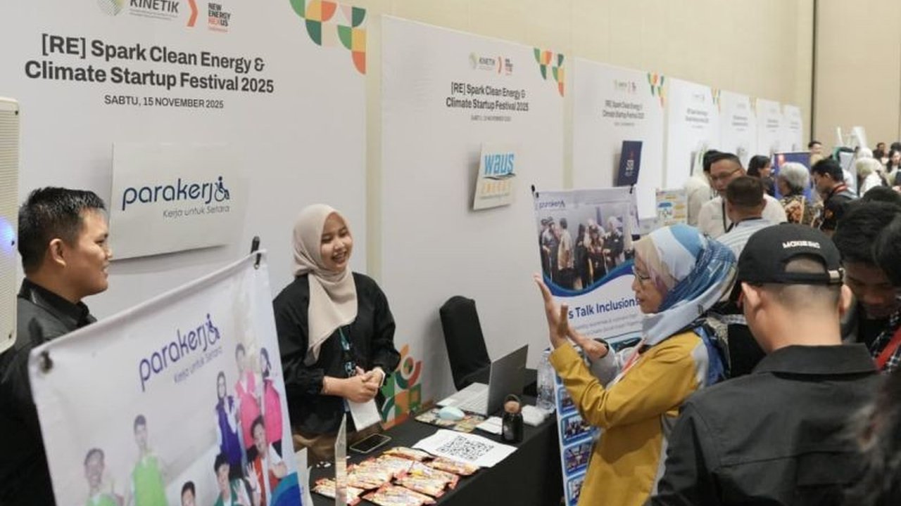 Festival [RE]Spark 2025 siap mengucurkan pendanaan sebesar Rp1,6 miliar kepada lima startup energi bersih terbaik di Indonesia, mendorong inovasi dan implementasi solusi iklim di berbagai daerah.