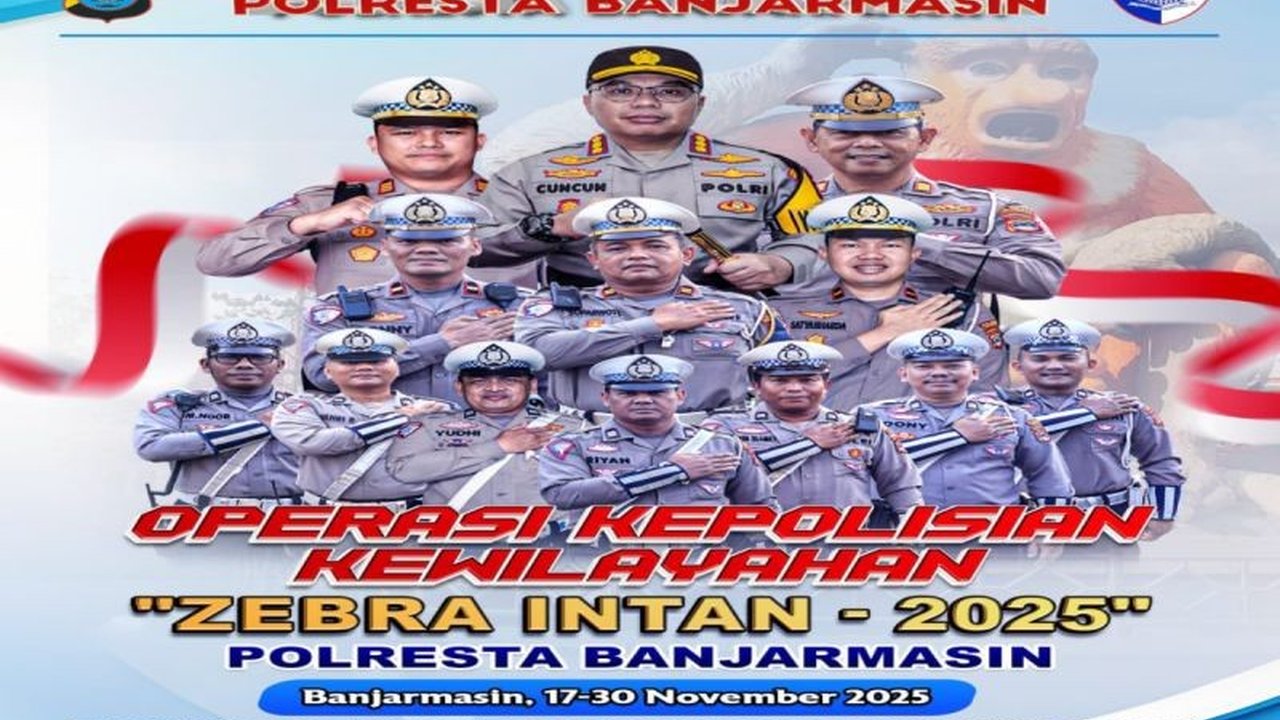 Satlantas Polresta Banjarmasin mengimbau masyarakat untuk melengkapi dokumen kendaraan jelang Operasi Zebra Intan 2025 yang akan berlangsung 17-30 November 2025. Siapkan diri Anda untuk tertib berlalu lintas!
