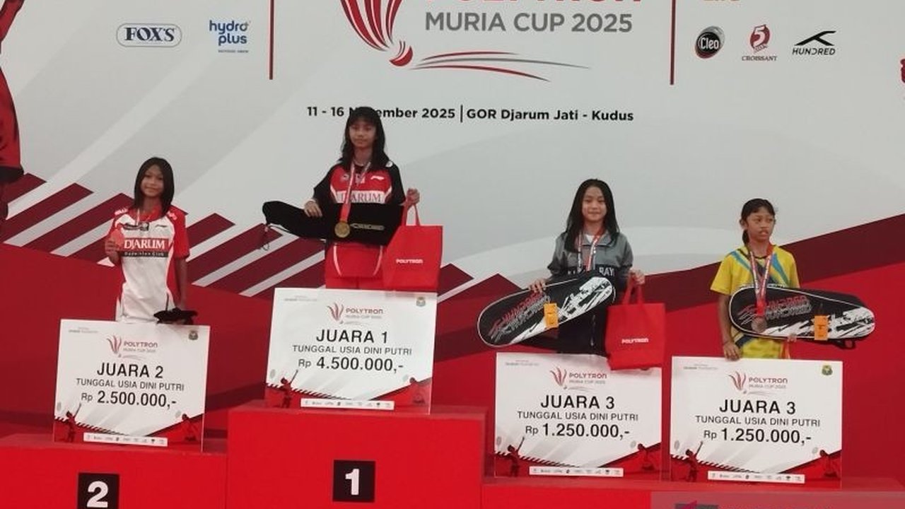 PB Djarum berhasil meraih gelar juara umum di Polytron Muria Cup Sirnas C 2025, mendominasi 16 dari 23 nomor pertandingan, menunjukkan potensi atlet muda berbakat di kancah nasional.