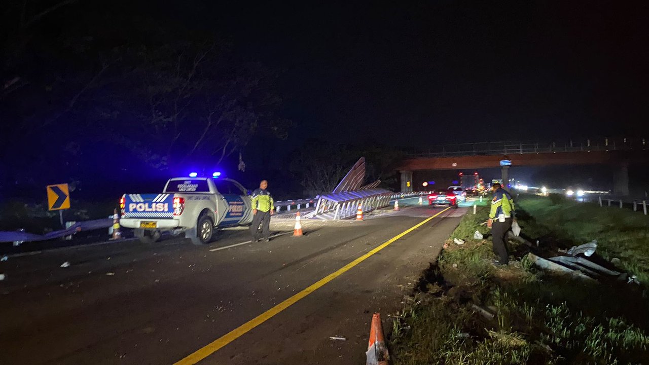 Kecelakaan Beruntun di Tol Cipali, Lima Orang Meninggal Dunia, Tujuh Luka Berat
