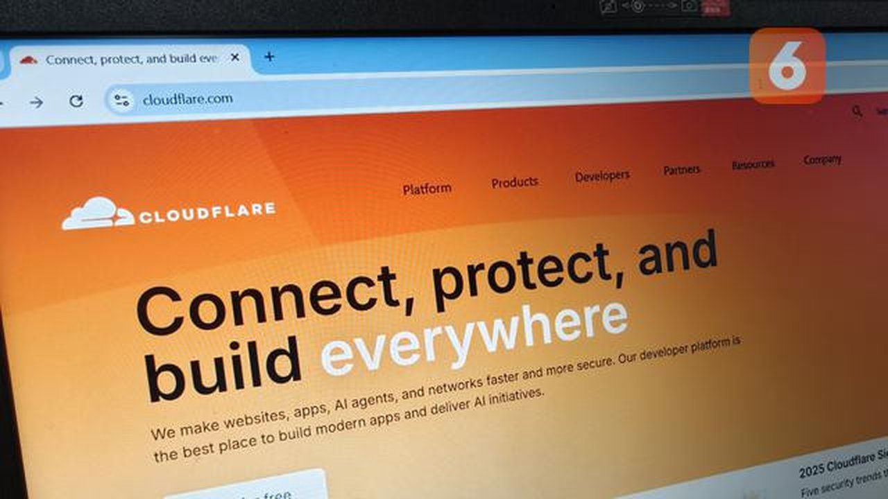 Apa Itu Cloudflare? Begini Peran Jaringan Raksasa dalam Menjaga Internet Tetap Stabil. (Liputan6.com/ Yuslianson)