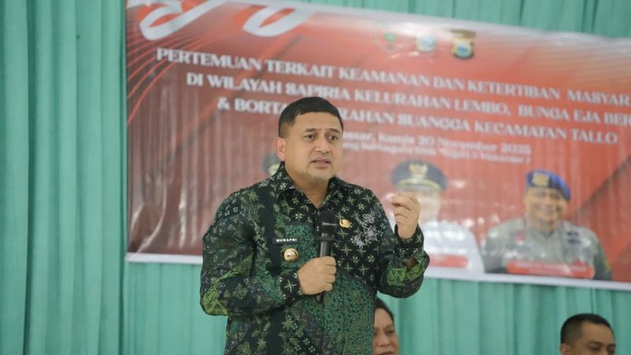 Wali Kota Makassar Munafri Arifuddin mengajak masyarakat mengaktifkan kembali Siskamling untuk mencegah bentrokan antarwarga dan memperkuat persatuan pasca insiden di Tallo.