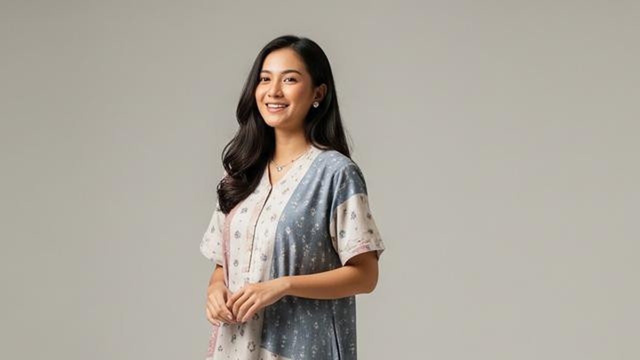Model Daster Centini dengan Motif Simpel/ Ilustrasi AI