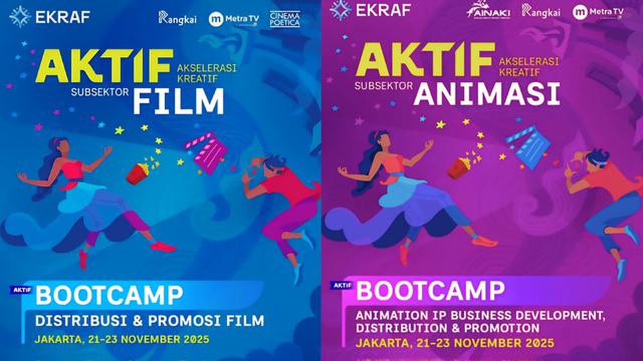Program Gelaran Akselerasi Kreatif  (AKTIF) 2025 memperkuat kapasitas sineas muda Indonesia dengan membuka akses distribusi, promosi, dan pendampingan legal menuju pasar internasional. (sumbe