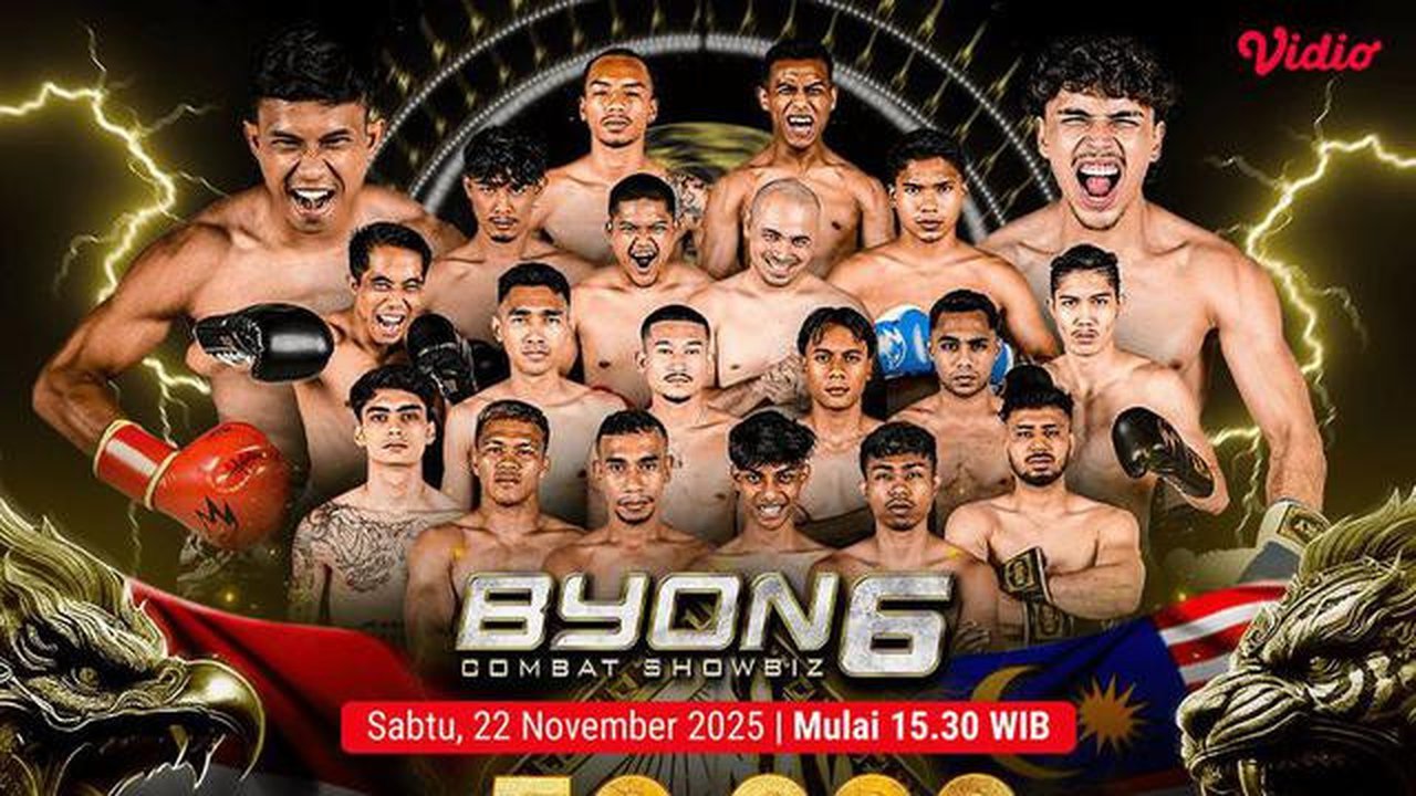 Byon Combat Showbiz Vol. 6: Indonesia vs Malaysia II kembali digelar, menghadirkan dendam petarung Malaysia di Senayan, Jakarta. Siapa bakal menang? (Foto: Dok. Istimewa)