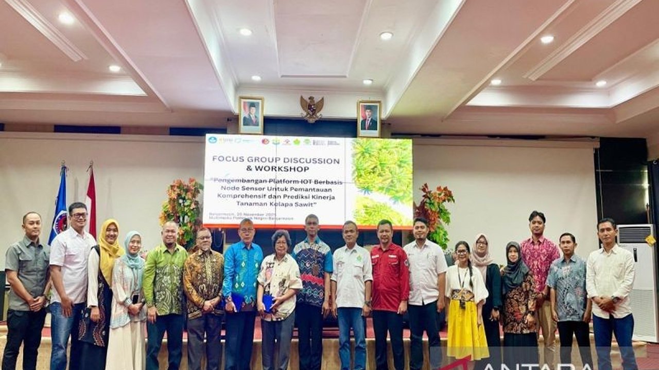 Politeknik Negeri Banjarmasin (Poliban) dan BRIN berkolaborasi mengembangkan platform IoT Sawit bernama SIPERKASA guna memantau kondisi kelapa sawit dan meningkatkan efisiensi perkebunan di Kalimantan Selatan.