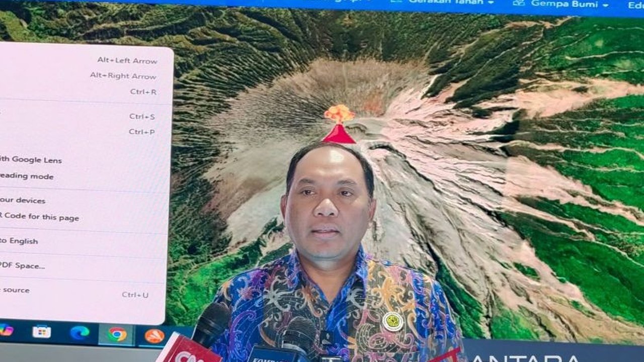 Pusat Vulkanologi dan Mitigasi Bencana Geologi (PVMBG) memastikan 137 Pendaki Semeru Aman, berada di luar zona bahaya utama meskipun status Gunung Semeru Level 4 (Awas).