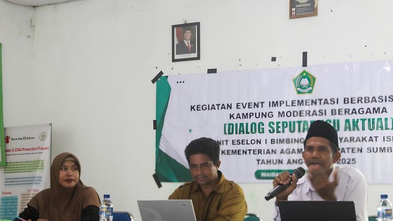 Kemenag Sumba Tengah bersama pemerintah daerah giat kampanyekan moderasi beragama untuk menciptakan lingkungan harmonis dan toleran di Nusa Tenggara Timur.