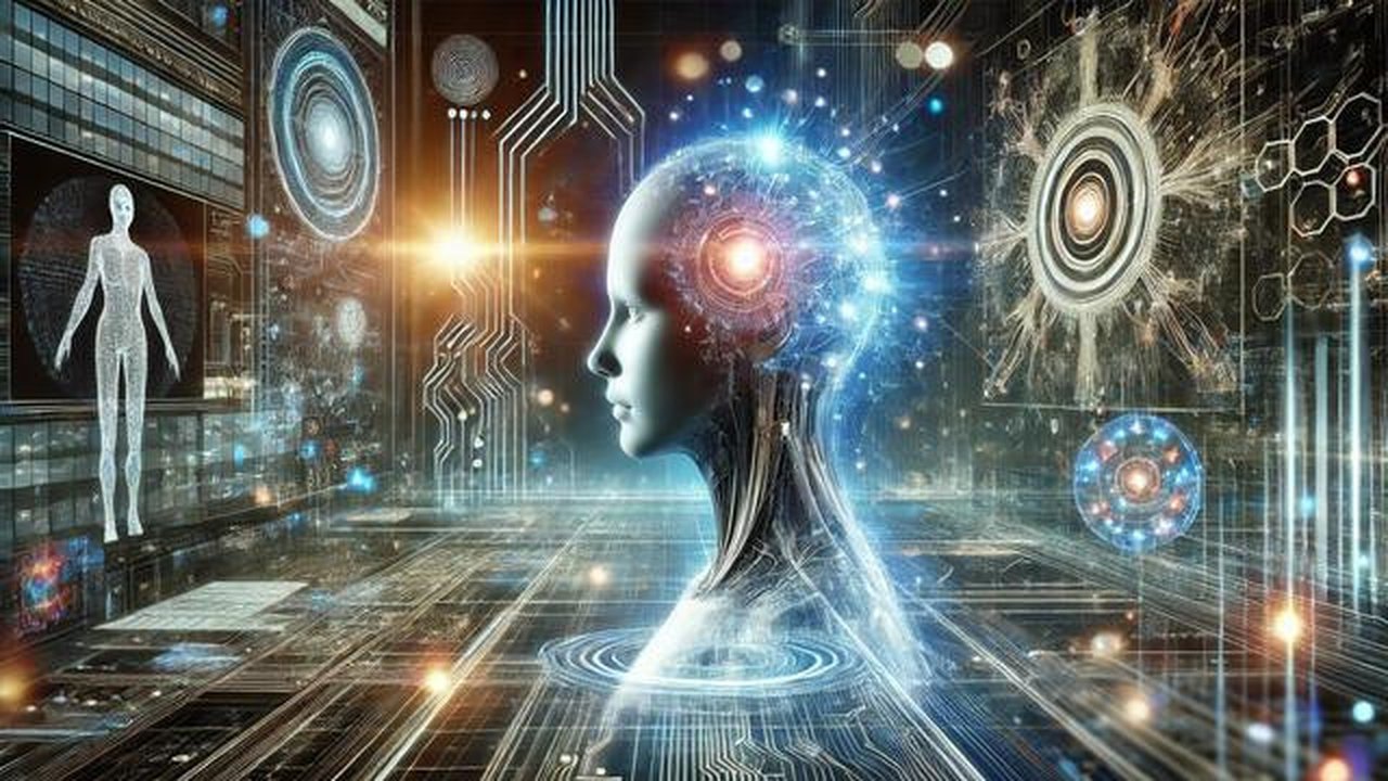 Ilustrasi artificial intelligence. (Foto by AI)