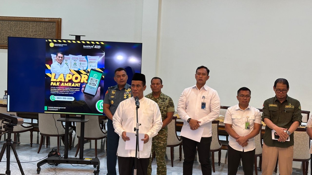 Geramnya Mentan Amran Temukan 40 Ton Beras Impor Ilegal Masuk ke Batam