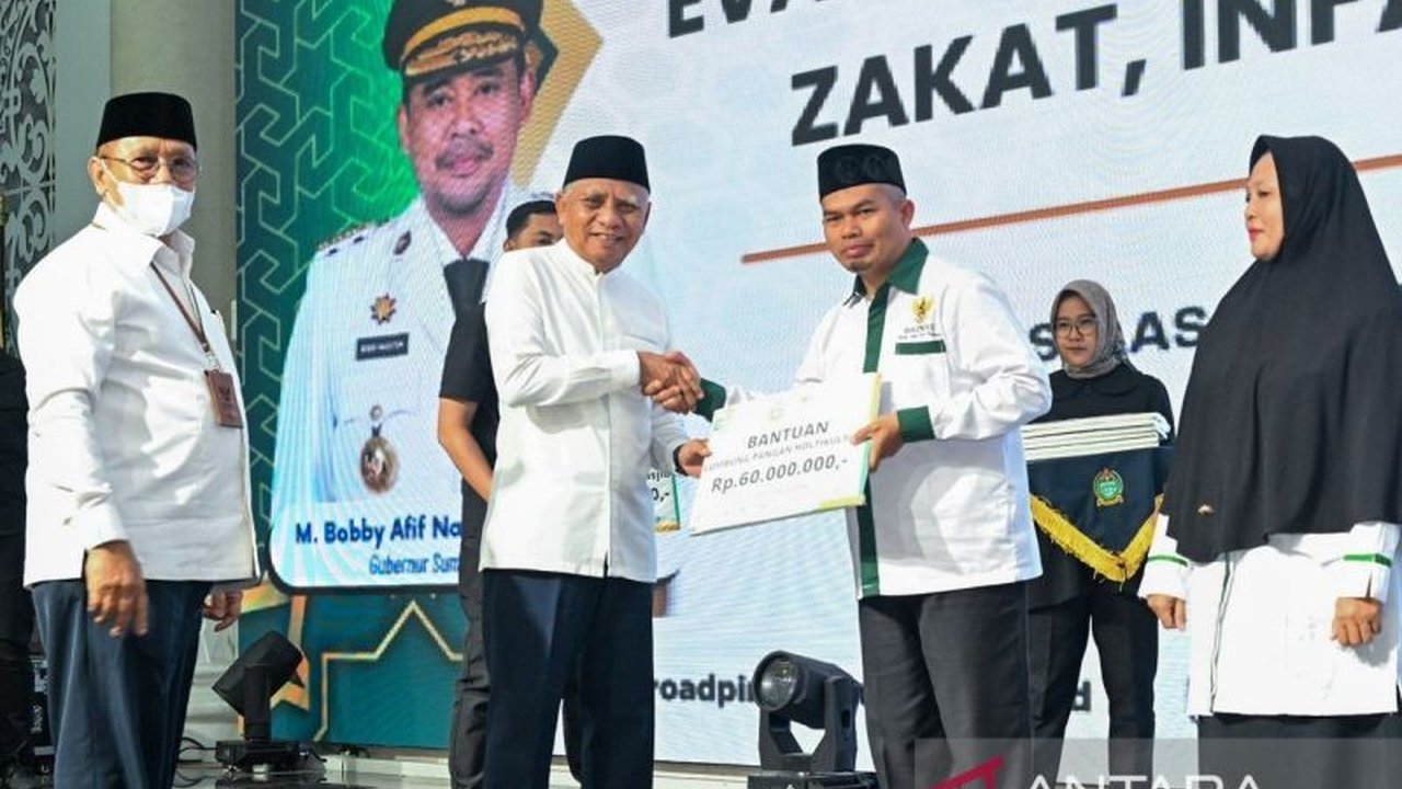 Penyaluran Zakat Baznas Sumut triwulan IV mencapai Rp5,4 miliar, diapresiasi Wagub Surya sebagai langkah efektif bantu pengentasan kemiskinan di Sumut.