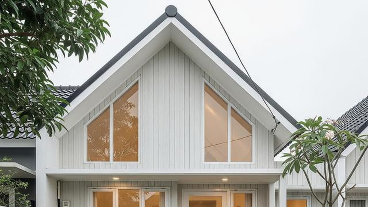 Desain Rumah Kecil Cocok untuk Keluarga dengan Dua Anak. (Foto: AI)