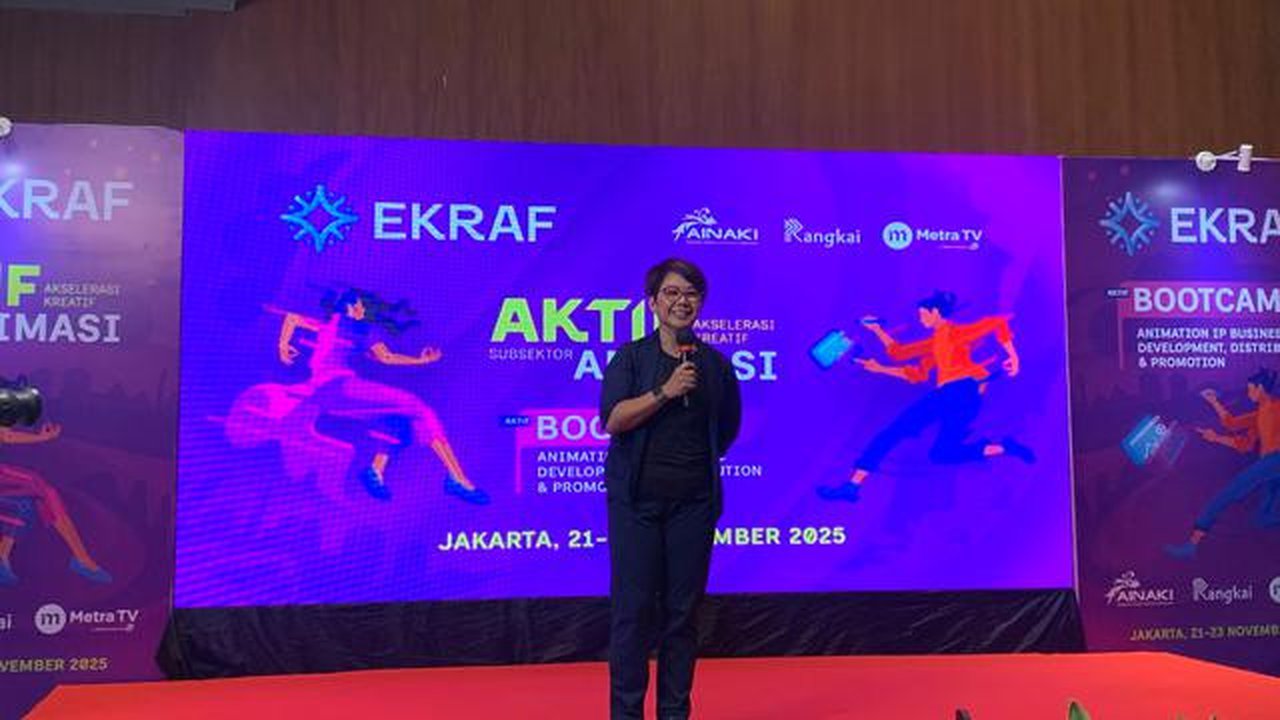 Sambutan hari terakhir Program Akselerasi Kreatif (AKTIF) 2025 di Hotel Morrissey pada Minggu (23/11/2025). (Zikrah Nur Amalah/Liputan6.com)