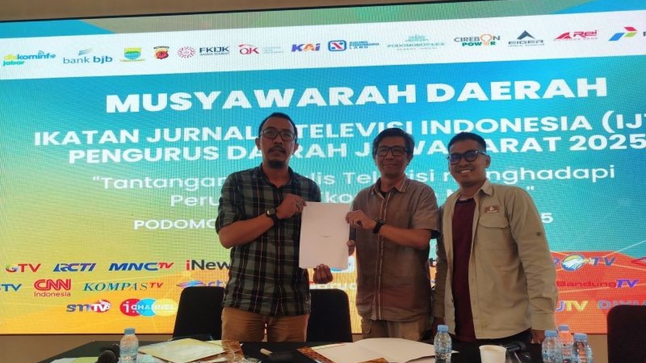 IJTI Jawa Barat periode baru mencanangkan program prioritas peningkatan kapabilitas dan adaptasi AI guna menghadapi dinamika media digital, memastikan jurnalis televisi tetap relevan.