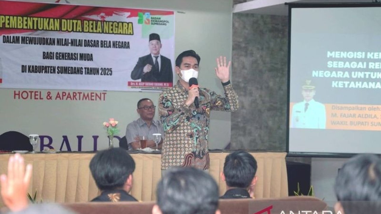 Pemerintah Kabupaten Sumedang memprioritaskan pendidikan karakter pemuda sebagai pilar utama penguatan Bela Negara Sumedang. Upaya ini bertujuan membangun generasi muda yang berintegritas dan berjiwa kebangsaan.