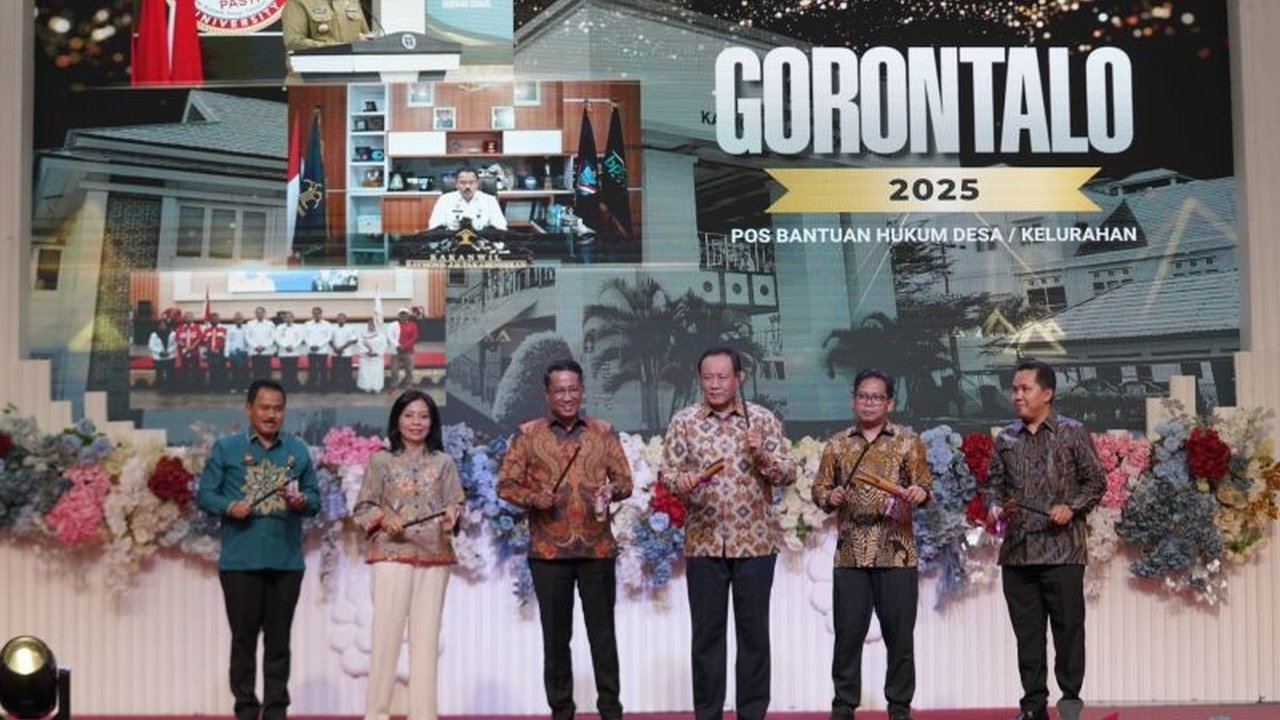 Menteri Hukum RI meresmikan 729 Pos Bantuan Hukum di Gorontalo, memastikan ketersediaan layanan hukum gratis bagi masyarakat. Inisiatif ini memperluas akses keadilan hingga tingkat desa.