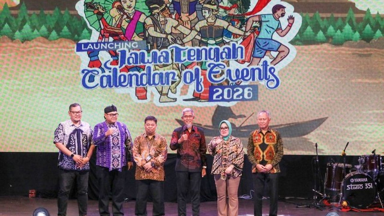 Pemerintah Provinsi Jawa Tengah akan menggelar 365 event pariwisata sepanjang 2026 untuk mendongkrak ekonomi daerah. Beragam acara budaya hingga sport tourism siap memikat wisatawan.