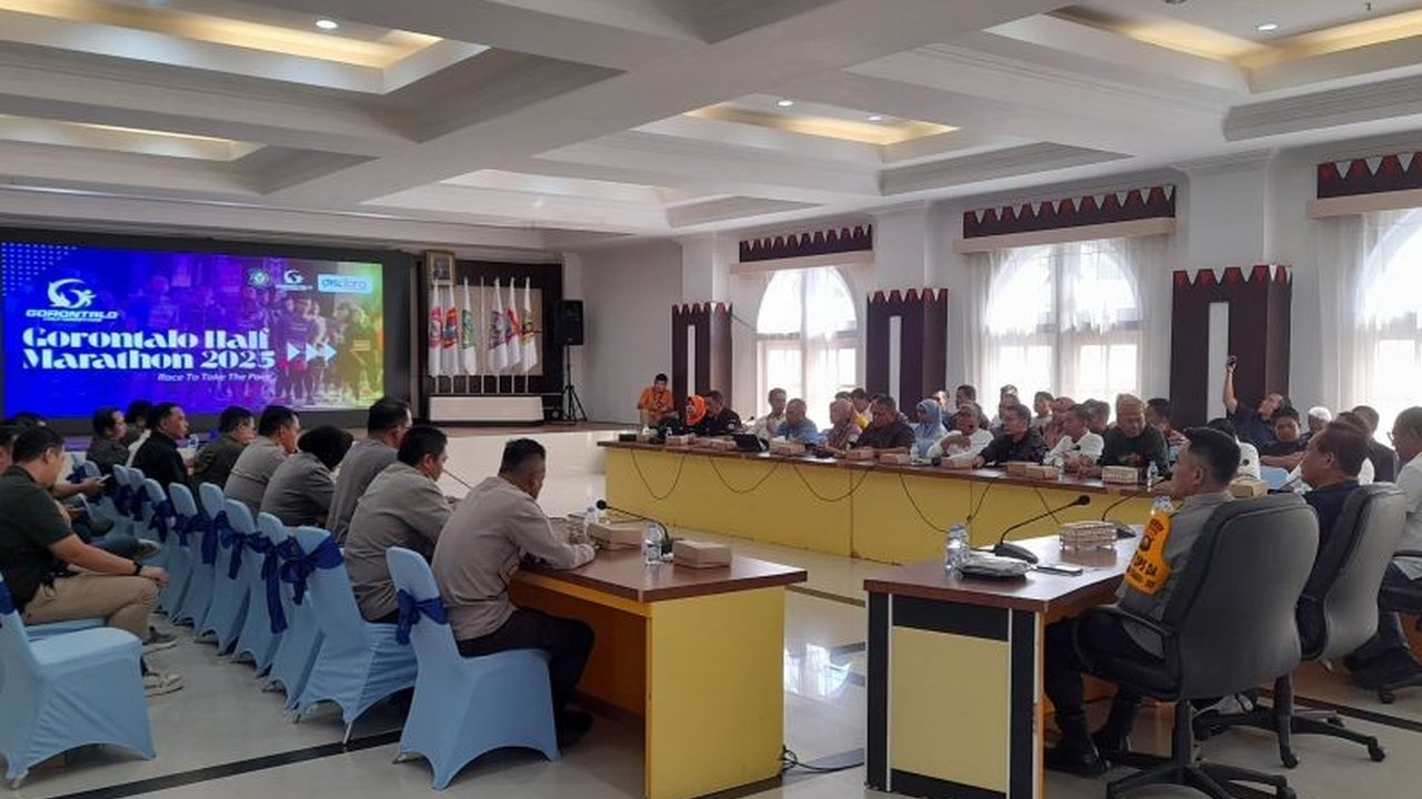 Pemerintah Provinsi Gorontalo mengonfirmasi kesiapan penuh untuk menggelar Gorontalo Half Marathon 2025 pada 7 Desember, menargetkan ribuan peserta dari seluruh Indonesia.