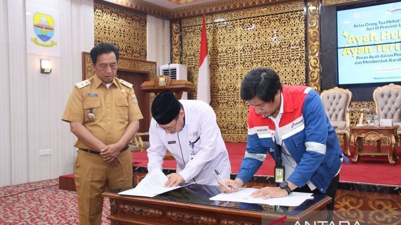 Pertamina Patra Niaga Regional Sumbagsel bersama BKKBN Jambi meluncurkan Program Tamasya untuk percepatan penurunan stunting dan peningkatan kualitas SDM.