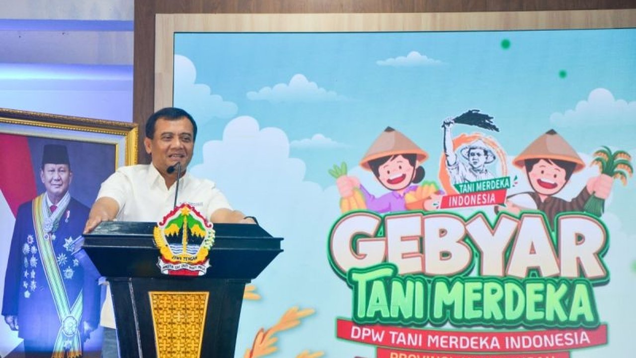 Gubernur Jateng menegaskan kesiapan provinsi menjadi pusat Gerakan Tani Merdeka, didukung potensi lahan pertanian luas dan ribuan koordinator desa.