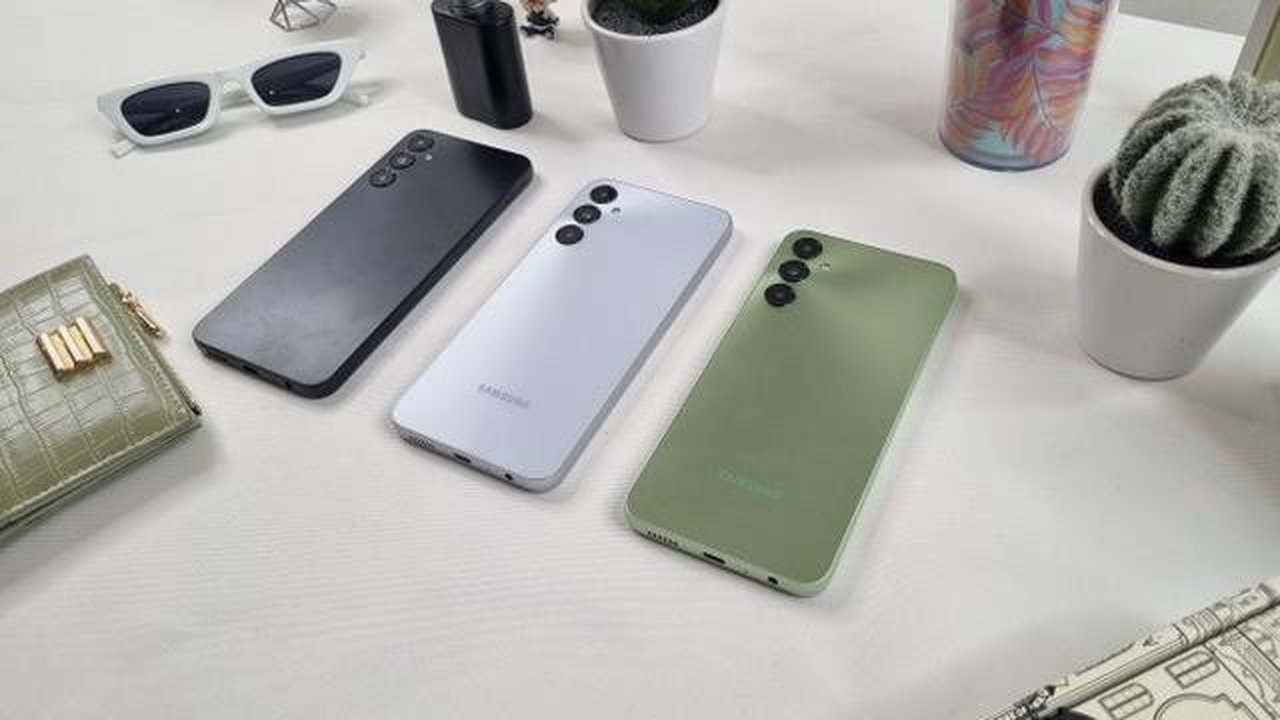 Tampilan Samsung Galaxy A05s yang baru meluncur di Indonesia. (Liputan6.com/Agustinus M. Damar)