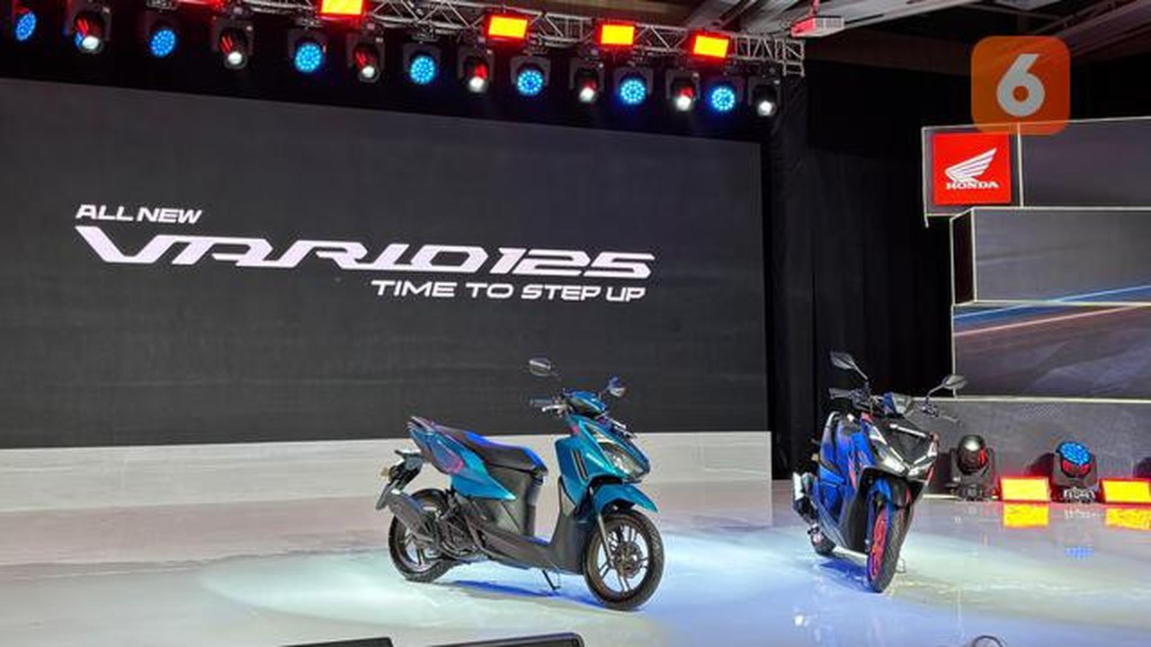 Honda Vario 125 terbaru resmi meluncur di Indonesia. (Liputan6.com/Arief Aszhari)