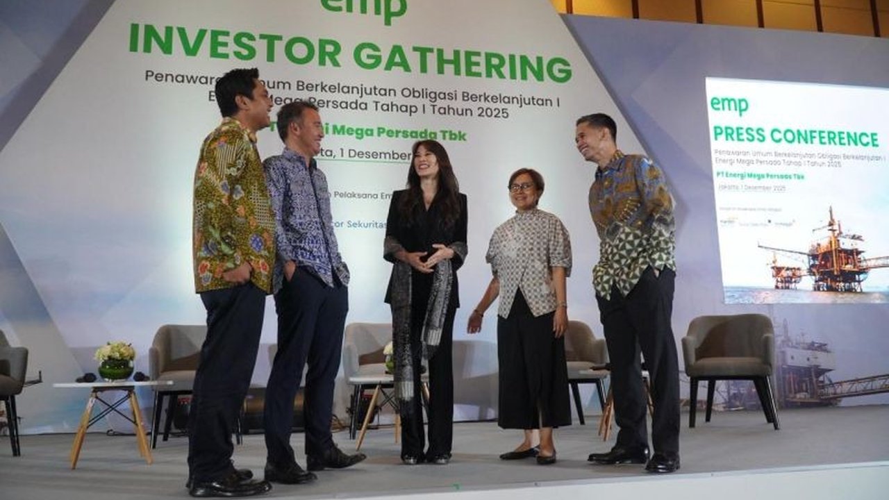 PT Energi Mega Persada Tbk (ENRG) menerbitkan Obligasi Berkelanjutan I Tahap I senilai Rp500 miliar dengan kupon 6,75-9,25 persen. Simak detail penawaran Obligasi Energi Mega Persada ini!