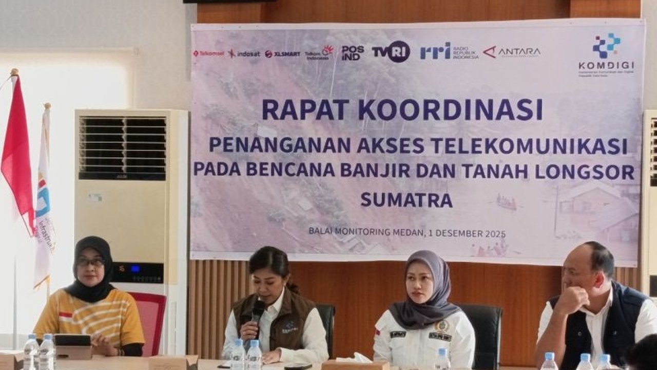 Kementerian Komunikasi dan Digital (Kemkomdigi) gencar lakukan Penanganan Telekomunikasi Bencana di Aceh, Sumut, dan Sumbar. Ribuan BTS terdampak, bagaimana upaya pemulihannya?