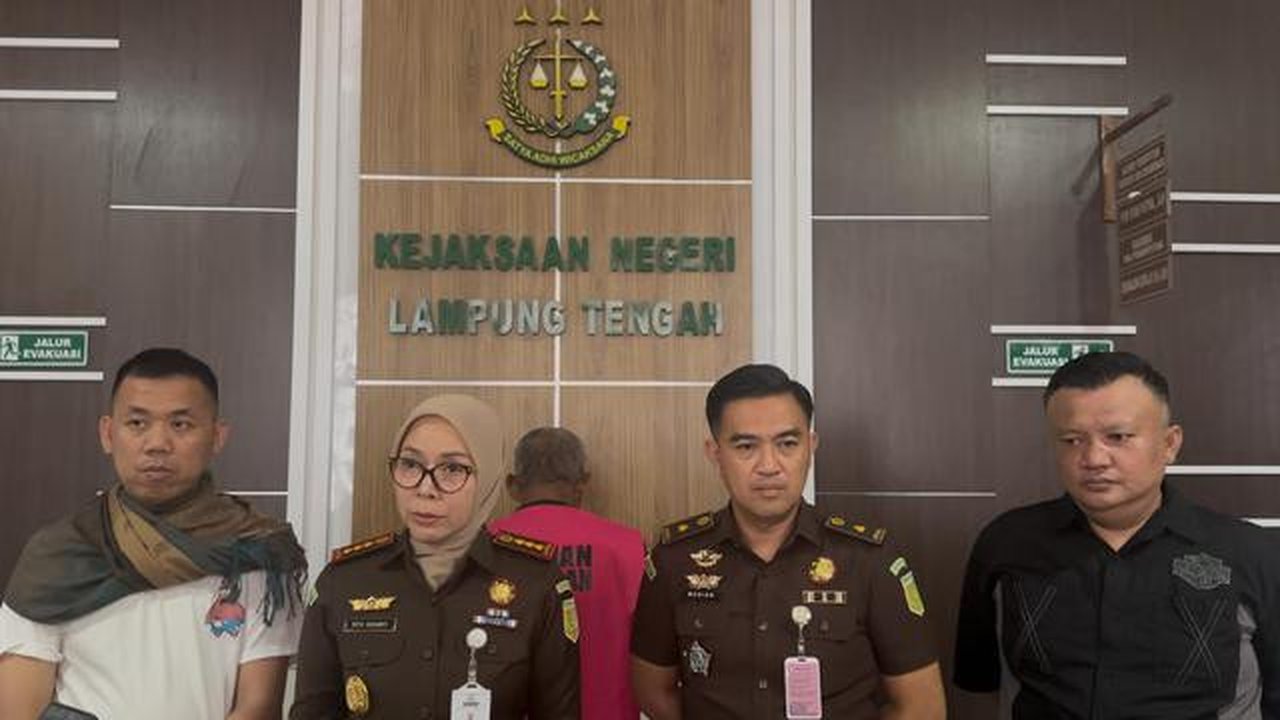 Koruptor di Lampung diringkus usai sembunyi di hutan. (Istimewa)