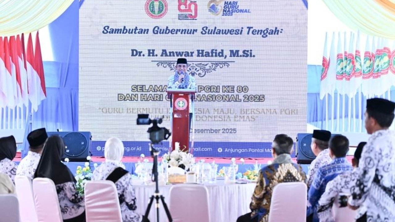 Gubernur Sulawesi Tengah Anwar Hafid menyoroti rata-rata lama sekolah Sulteng yang masih 9 tahun sebagai tantangan besar pendidikan menuju Indonesia Emas 2045, mendorong intervensi besar untuk peningkatan kualitas.