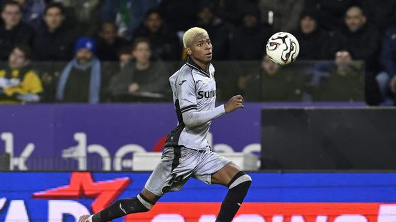 Striker RSC Anderlecht, Nilson Angulo. (AP)