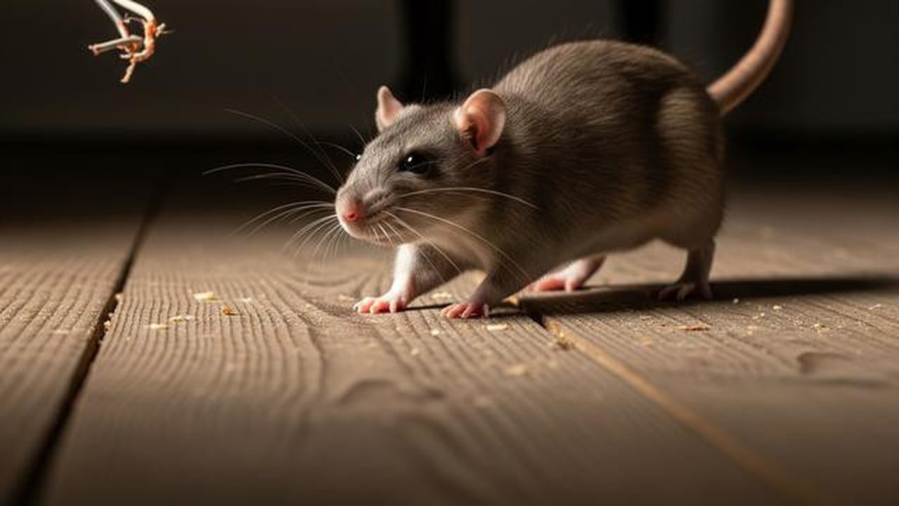 Ilustrasi Tikus. (Foto: AI)