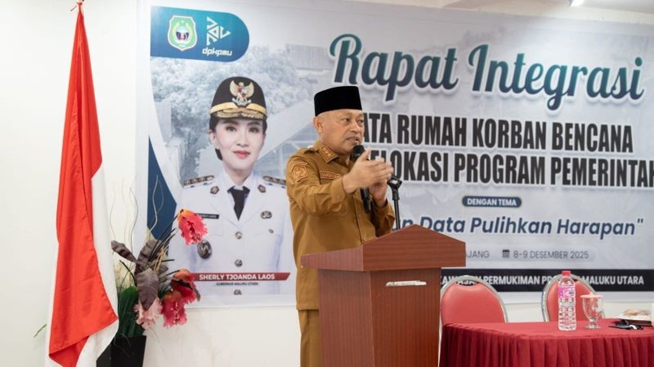 Pemerintah Provinsi Maluku Utara (Malut) melalui Disperkim menggelar rapat penting untuk integrasi data perumahan korban bencana, guna memastikan bantuan relokasi tepat sasaran dan mengatasi ketidaksesuaian data di lapangan.