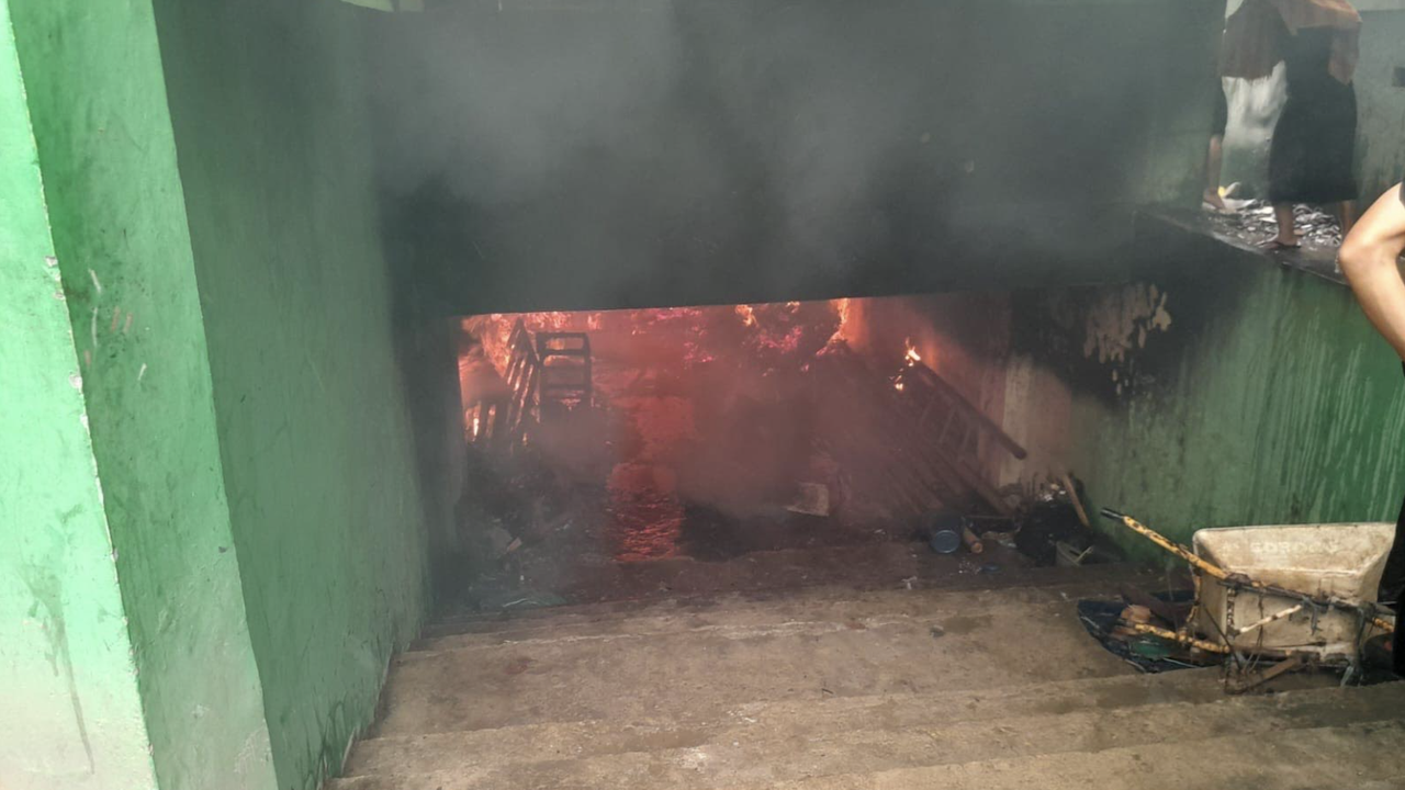 Basement Pesantren Al Mawaddah Ciganjur Terbakar