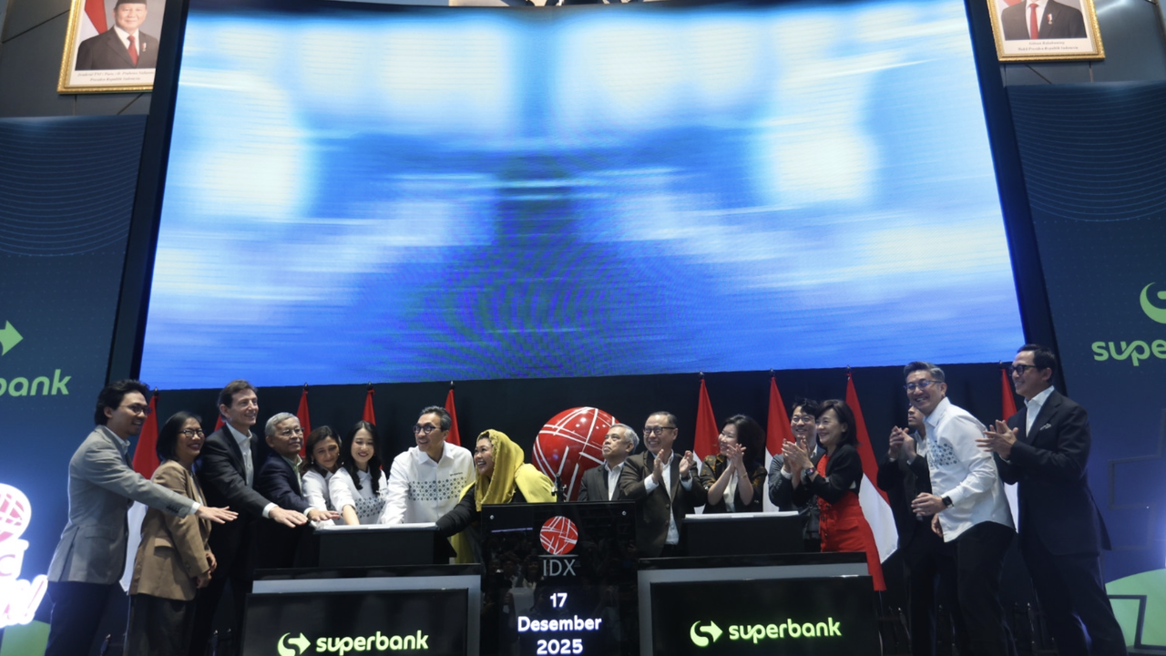 IPO Superbank (SUPA) Diserbu Investor, Oversubscription 318,69 Kali