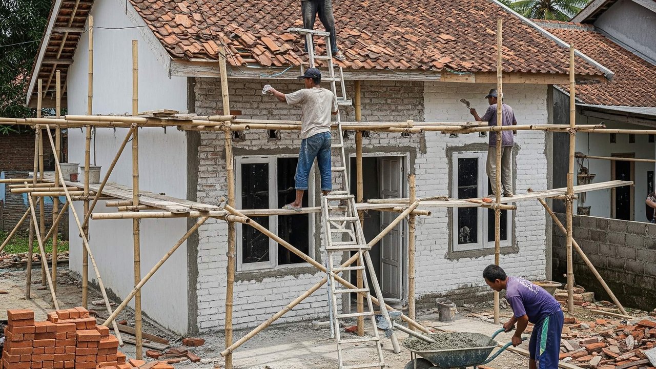 Kolaborasi BTN-PPATK Renovasi Rumah Tak Layak Huni di Tiga Kota