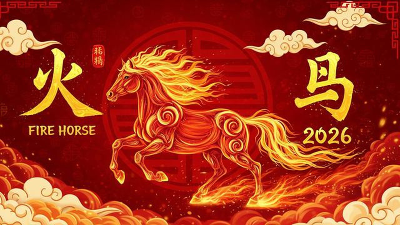 Tahun Kuda Api 2026. [Foto: Gemini]