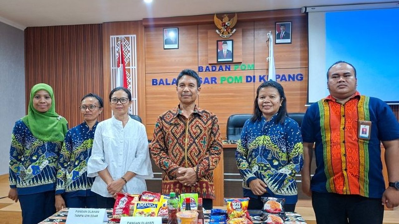 BBPOM Kupang berhasil menemukan 329 jenis pangan kedaluwarsa di NTT dalam intensifikasi pengawasan menjelang Natal 2025 dan Tahun Baru 2026, meningkatkan kewaspadaan konsumen.