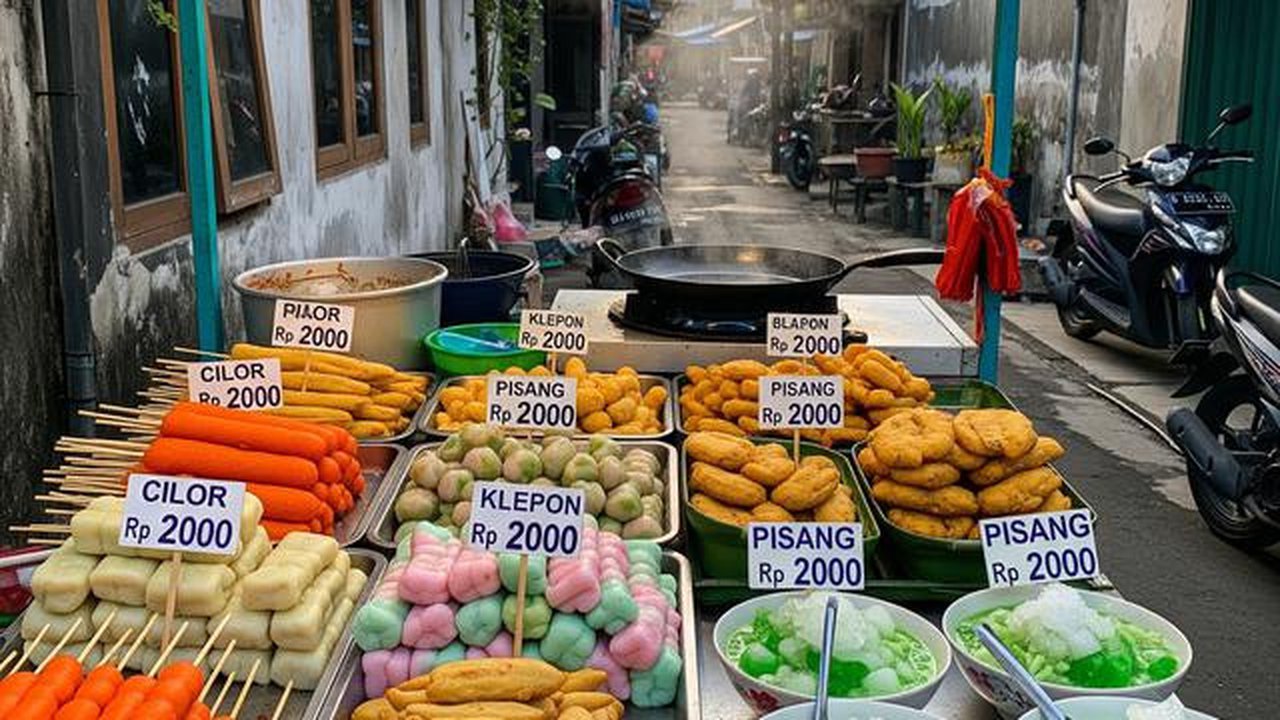 Ide Jualan Jajanan Serba Rp 2000 di Gang Perumahan (AI)