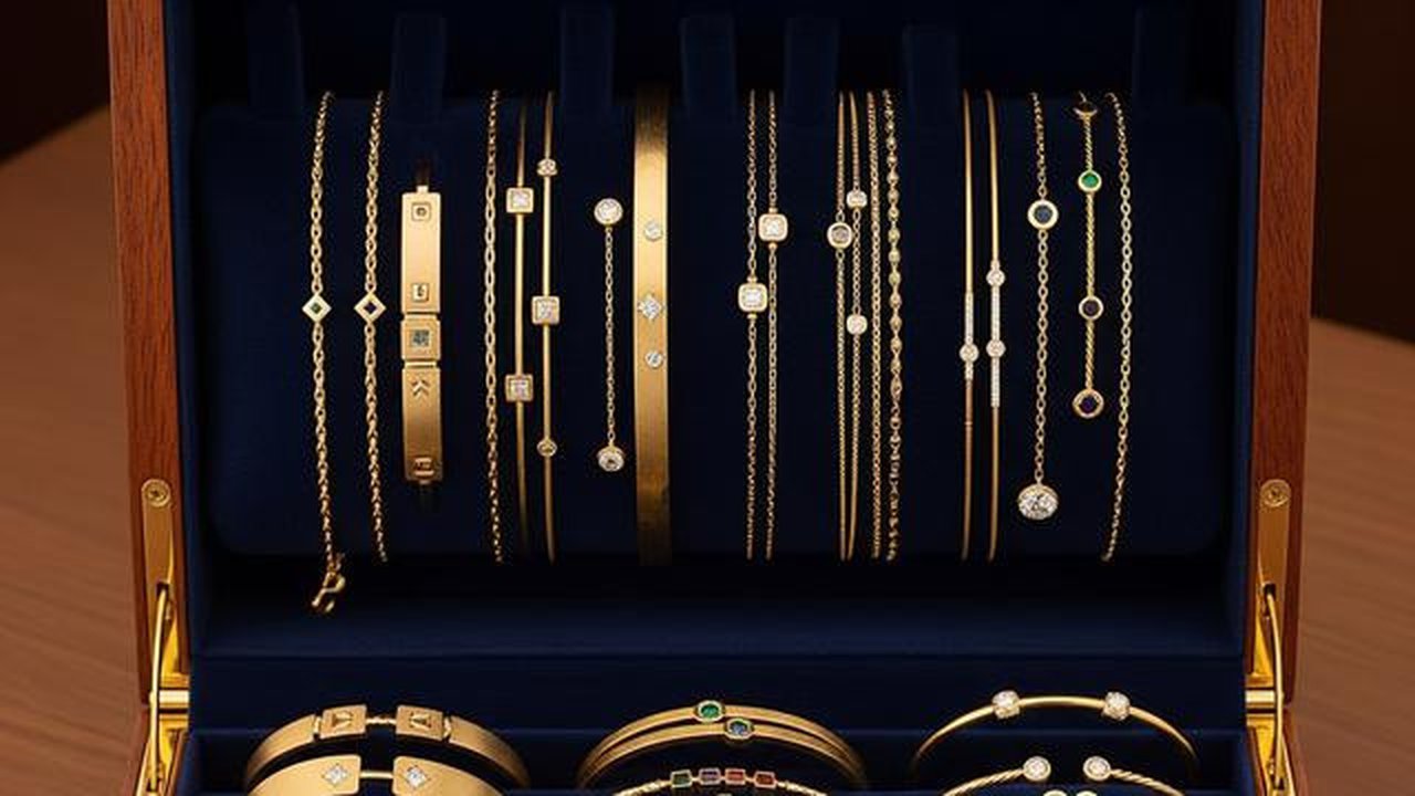 Model Gelang Emas 3 Gram Terbaru untuk Tangan Kurus Anti Longgar. Foto: Gemini