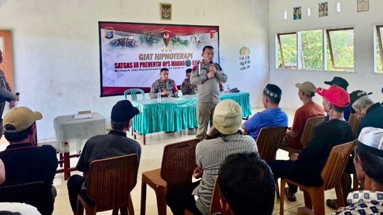 Satgas Madago Raya Poso terus berupaya memperkuat ketahanan sosial masyarakat, termasuk keluarga eks napiter, melalui program hipnoterapi inovatif guna mencegah radikalisme.