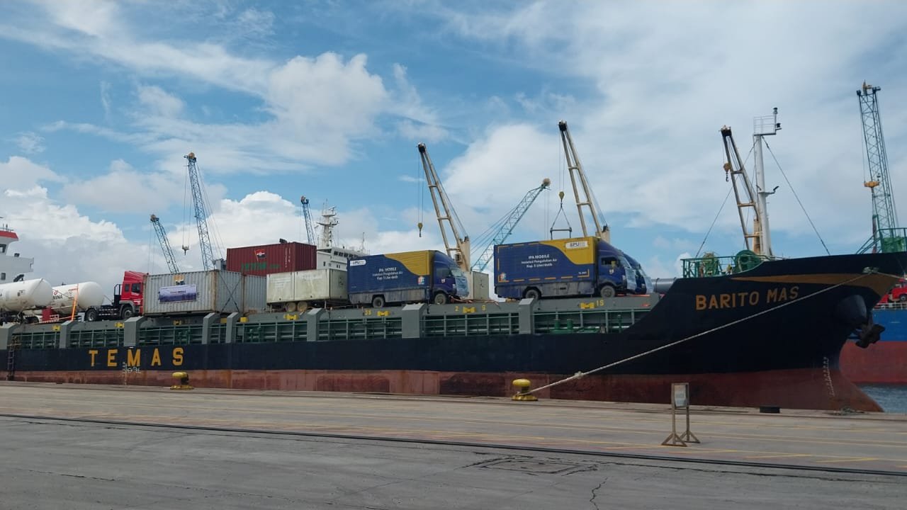 Pertamina Kirim Kontainer Tabung LPG dan Drum BBM untuk Dukung Penyaluran Energi di Aceh