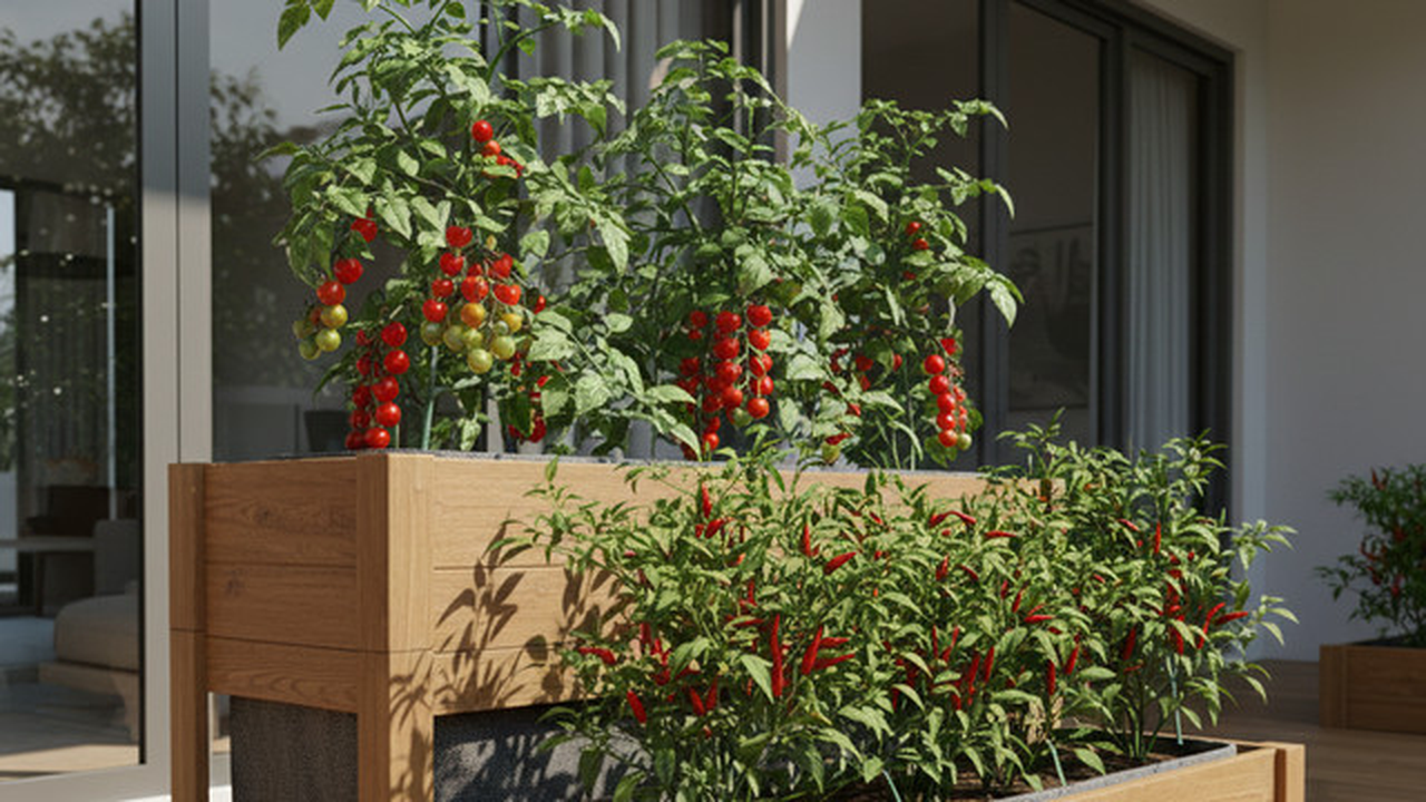 Model Kebun Sayur di Teras Rumah Tanpa Bikin Becek. Gemini