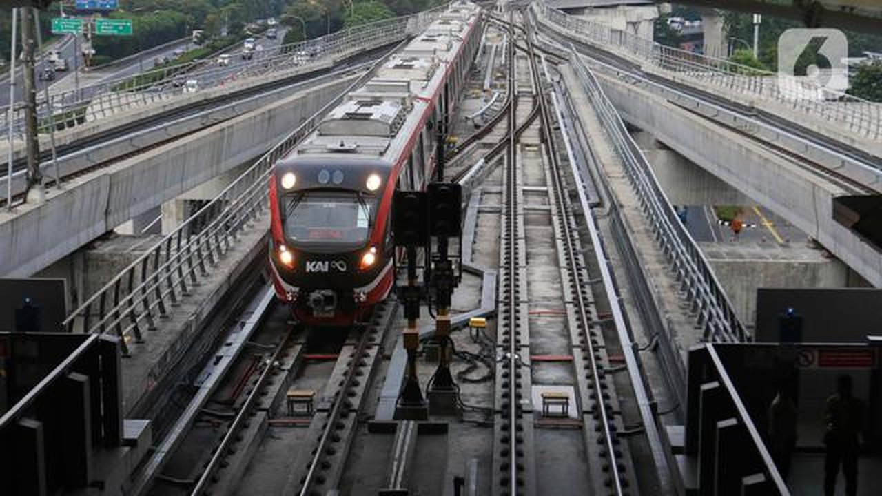 Stasiun-stasiun tersebut adalah Stasiun Dukuh Atas, Setiabudi, Rasuna Said, Kuningan, Pancoran, Cikoko, Ciliwung, Cawang, TMII, Kampung Rambutan, Ciracas, Harjamukti, Halim, Jatibening Baru,