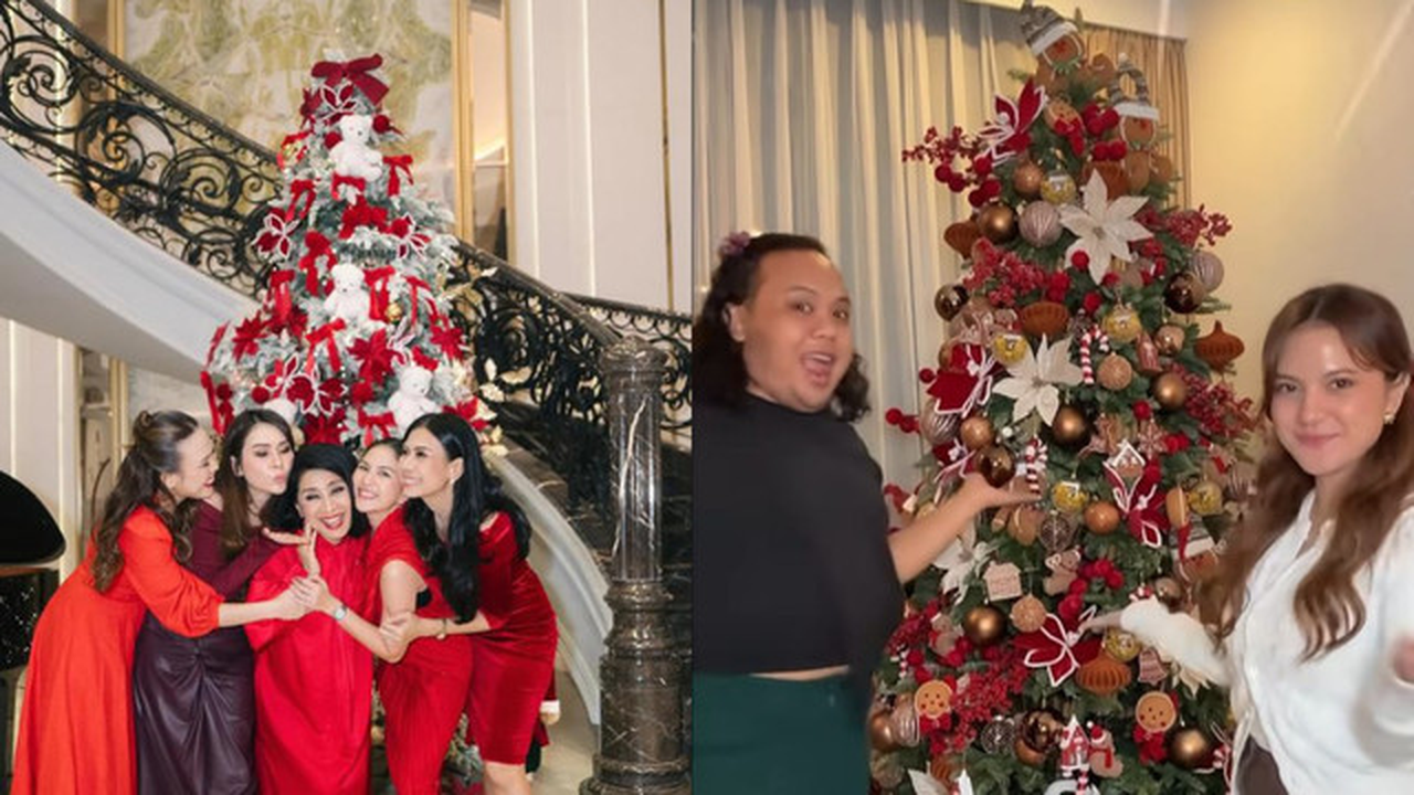 Pohon Natal Artis Indonesia. Instagram