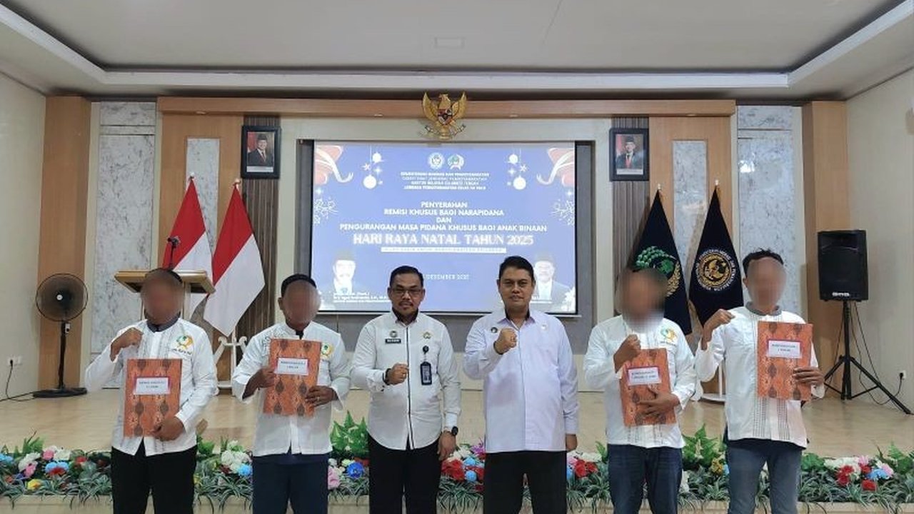 Lapas Palu memberikan Remisi Natal kepada 51 warga binaan pemasyarakatan (WBP) yang berkelakuan baik, menjadi motivasi penting untuk reintegrasi sosial mereka.