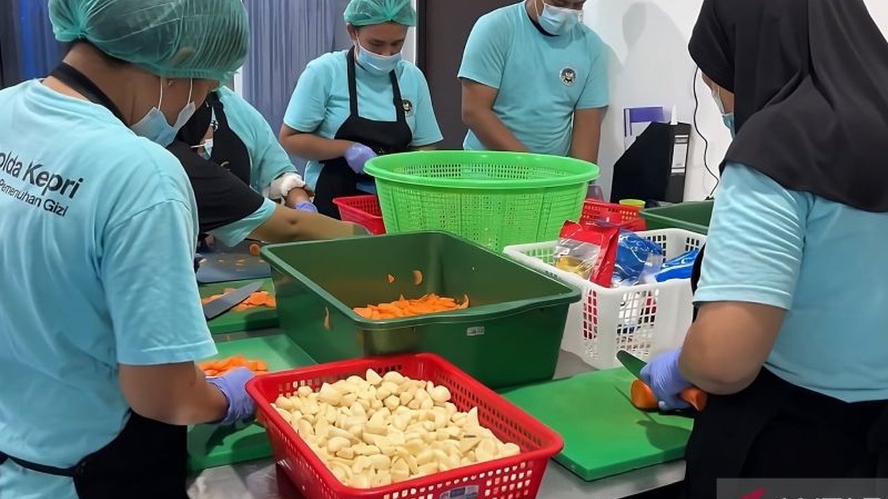 SPPG Polda Kepri manfaatkan libur sekolah untuk evaluasi kinerja relawan dapur, tingkatkan kapasitas, dan sesuaikan distribusi Makan Bergizi Gratis bagi penerima manfaat.