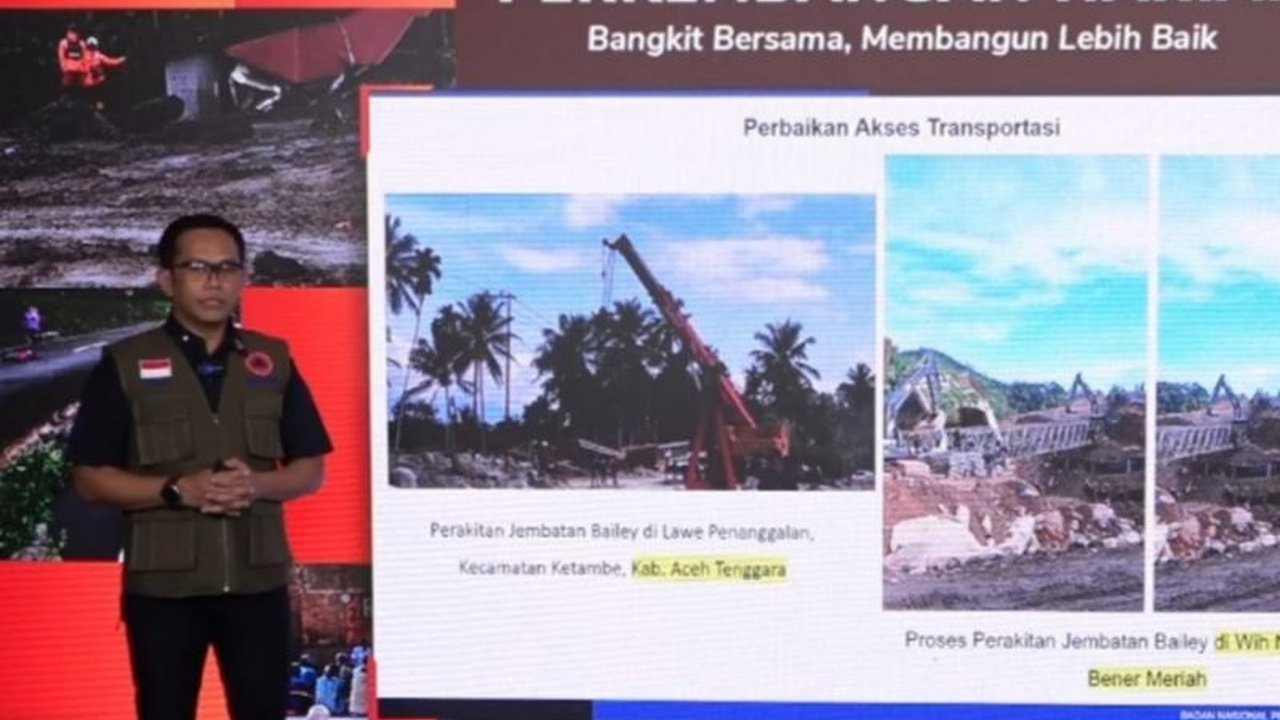 Badan Nasional Penanggulangan Bencana (BNPB) melaporkan total 1.361 ton bantuan logistik telah didistribusikan ke provinsi terdampak banjir dan longsor di Sumatra, dengan fokus pada Distribusi Bantuan Banjir Sumatra yang efektif.