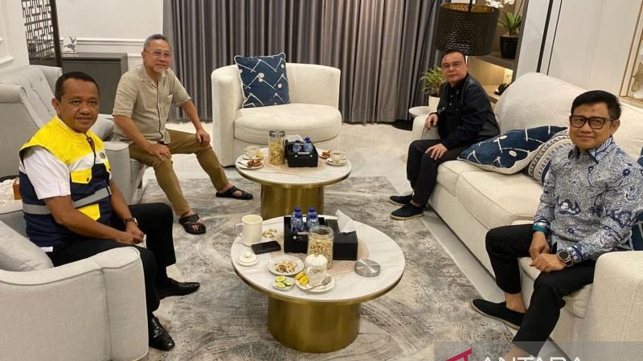 Dasco, Zulkifli Hasan Hingga Cak Imin Kumpul di Rumah Bahlil, Bahas Usulan Kepala Daerah Dipilih DPRD?