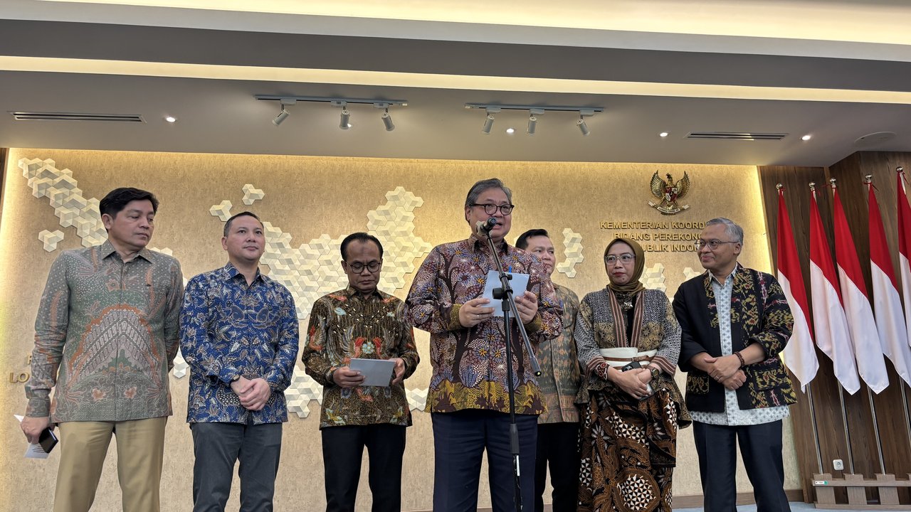 Menko Airlangga: Komitmen Pendanaan JETP Bagi RI Naik Jadi USD 21,4 Miliar